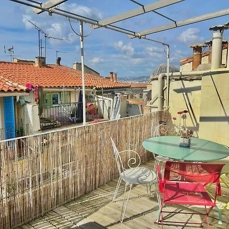 Le Panier - Joli Duplex Centre Historique Avec Grande Terrasse Et Balneo Proche Vieux Port * Marseille